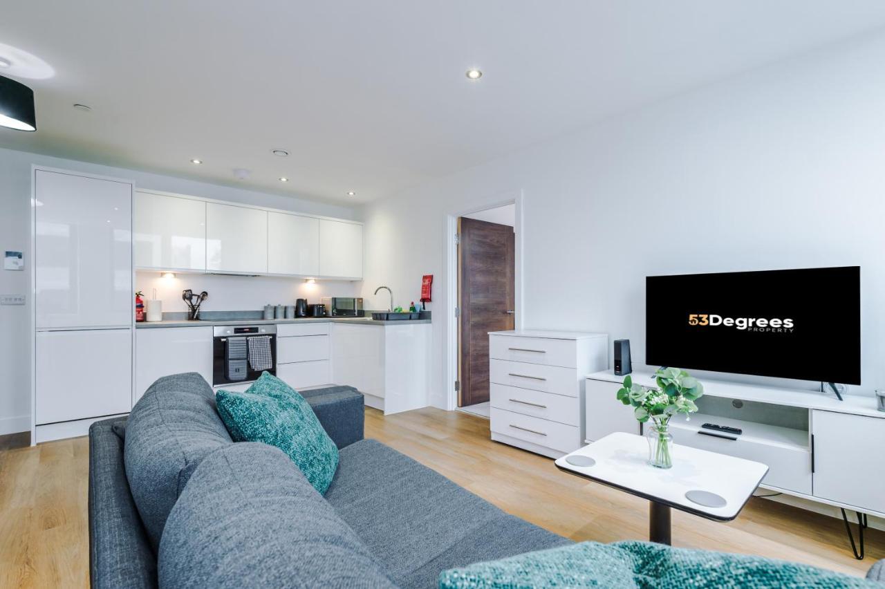 New! Stylish 2-Bed Apartment In Manchester By 53 Degrees Property - Amazing Location, Ideal For Small Groups - Sleeps 4! Kültér fotó